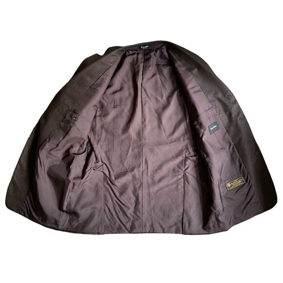 Nordstrom  Loro Piana Fabric Blazer Men’s 46T Brown WoolSport Coat Jacket - Picture 7 of 13